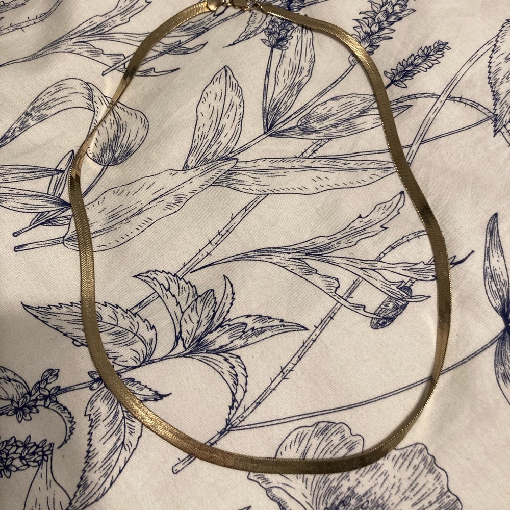 Gold Snake Chain Necklace